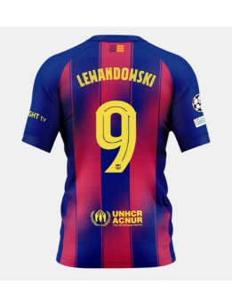Billige Barcelona Robert Lewandowski #9 Hjemmedrakt 2025-26 Kortermet Billige Barcelona Robert Lewandowski #9 Hjemmedrakt 2025-26 Kortermet